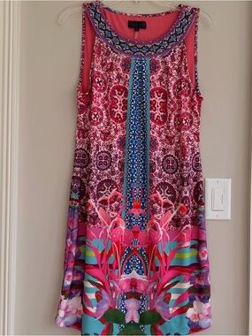 Hale Bob Beaded Collar Dress